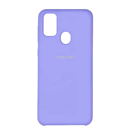 Silicone Case Premium на Samsung M30s Lilac, фото 1