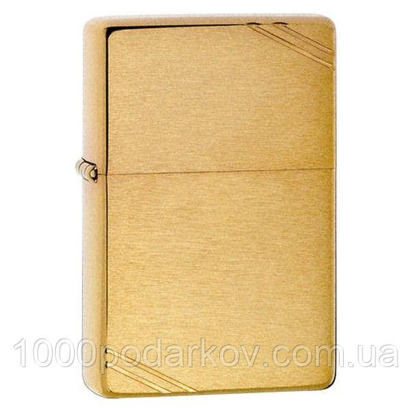 Запальничка Zippo 240 BRUSHED BRASS