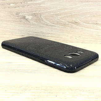 Блискучий чохол для Samsung Galaxy J7 2016 (SM-J710) Чорний, фото 2