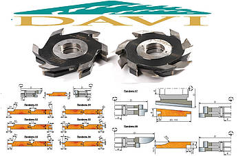 Фрези для вагонки "Інтекс" 145x32x24x4 (HSS)