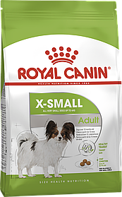 Royal Canin X-small Adult 500гр, сухий корм для собак мініатюрних розмірів від 10 міс. до 8 років