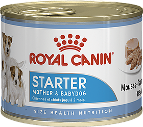 Royal Canin Starter Mousse 0,195кг мус для цуценят до 2 місяців