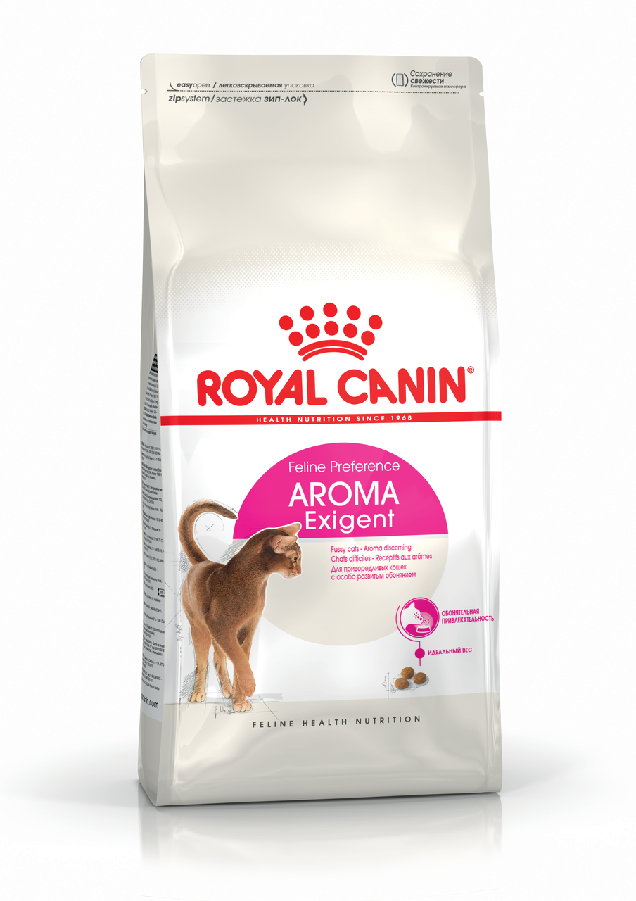 Royal Canin Exigent Аromatic 2кг корм для котів вибагливих до аромату продукту