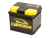 Аккумулятор автомобильный Moratti (Моратти) 6СТ-55 Ah (-/+) Euro EN 550 Словения . Работаем с НДС