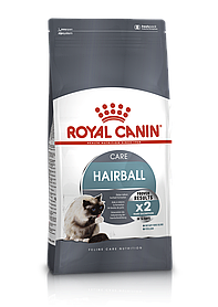 Royal Canin Hairball Care 0,4кг  сприяє зменшенню утворення грудочок шерсті