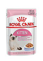 Royal Canin Kitten Instinctive in jelly 0,085кг кусочки в соусе для котят от 4 до 12 месяцев