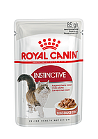 Royal Canin Instinctive in gravy 0,085кг корм для взрослых кошек кусочки в соусе