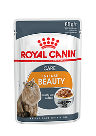 Royal Canin Intense Beaty in Gravy 0,085кг вологий корм для котів для здорової шерсті