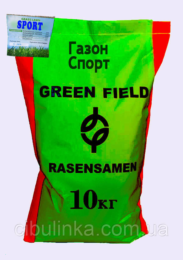Насіння Газонна трава Спорт, ТМ Green Field RasenSamen (Україна), 10 кг, фото 1