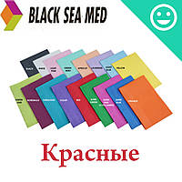 Серветки ЧЕРВОНІ нагрудні стоматологічні, 500 шт (Black Sea Med)