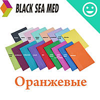 Салфетки ОРАНЖЕВЫЕ нагрудные стоматологические, 500 шт (Black Sea Med)
