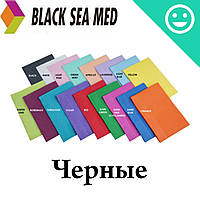 Салфетки ЧЕРНЫЕ нагрудные стоматологические, 500 шт (Black Sea Med)