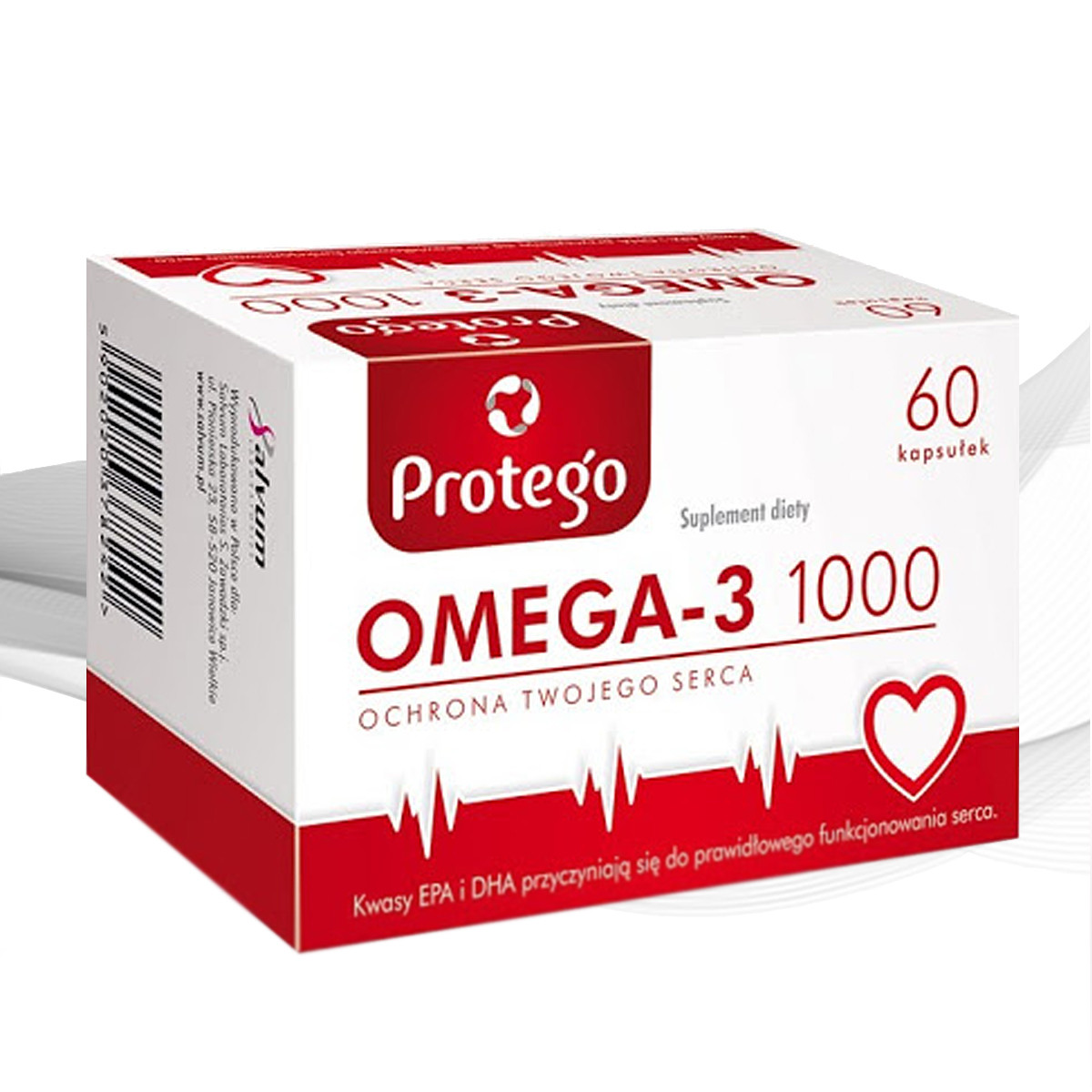 Вітаміни і Мінерали Salvum Protego Omega-3 1000 (60 caps)