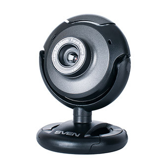 Веб-камера SVEN IC-310, 1.3 Mp dinamic/0.35 Mp CMOS, USB, мікрофон