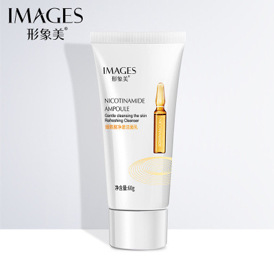 Пінка для вмивання з нікотиновою кислотою Images Nicotinamide Ampoule Cleancer, 60мл