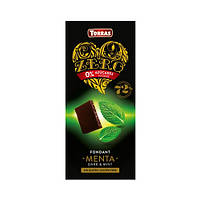 Шоколад черный без сахара и глютена Torras ZERO with mint с мятой 100 г