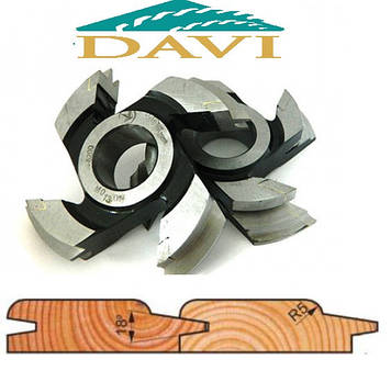 Комплект з 2-х фрези для вагонки 125x32x22 Р6М5 (M-019-01)