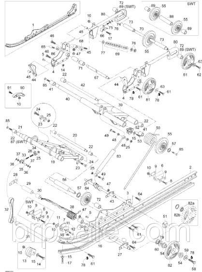 Важіль лівий Ski-Doo BRP Lever LH, фото 1