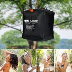 Переносний душ Shower Bag 40 л (для кемпінгу та дачі)