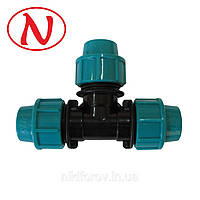 Тройник 20 х 20 х 20 (ПНД, STR)