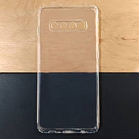 Чехол для Samsung S10 Plus / SM-G975FZKDSEK силиконовый ультра тонкий прозрачный