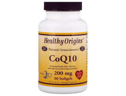 Коензим Q10 Healthy Origins CoQ10 200 мг 60 капс гел, фото 2