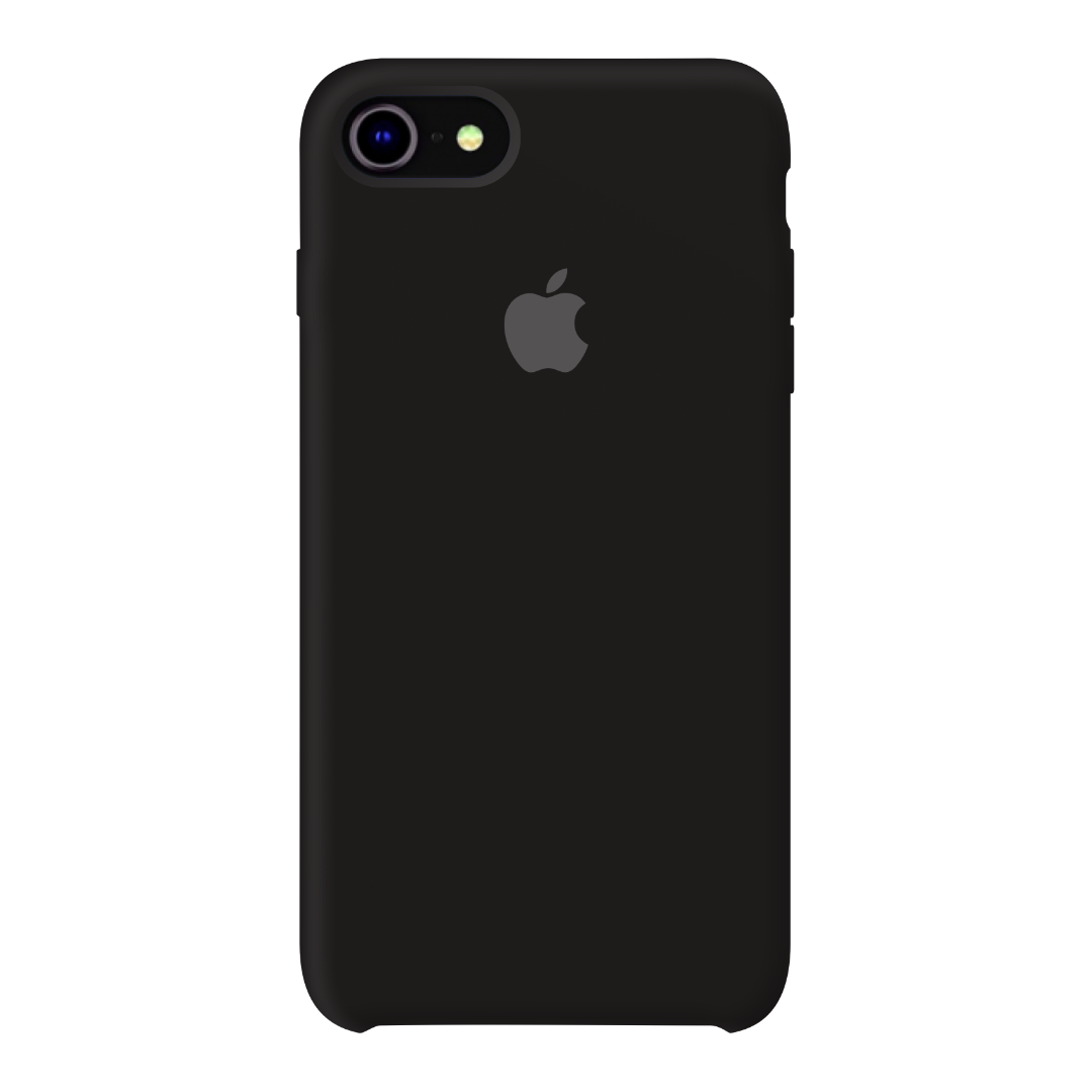 Силіконовий чохол на айфон/iphone 7/8 black чорний