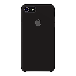 Силіконовий чохол на айфон/iphone 7/8 black чорний