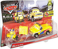 Металеві майки Тачки CARS 2-Pack Gorvette's Pitty і Lassetire Y0506 DHL15, фото 3