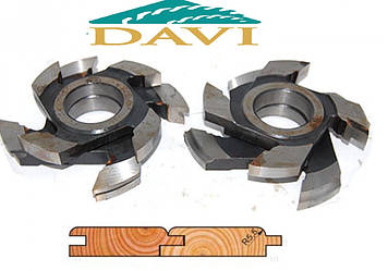 Комплект з 4-х фрези для вагонки 140x40x30 (Р6М5)