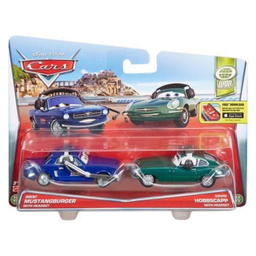 Металеві майки Тачки CARS 2-Pack Brent Mustangburger і David Hobscapp Y0506 DHL13