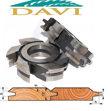 Комплект з 2-х фрези для вагонки 160x60x35 (Р6М5)