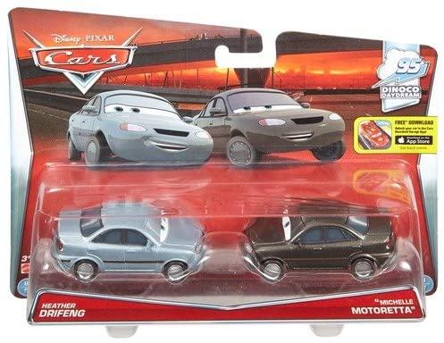 Металеві майки Тачки CARS 2-Pack Heather Drifeng і Michelle Motoretta Y0506 DHL18