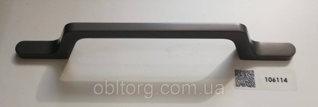 Ручка меблева скоба GIFF 4/100/128 титан матовий, фото 1