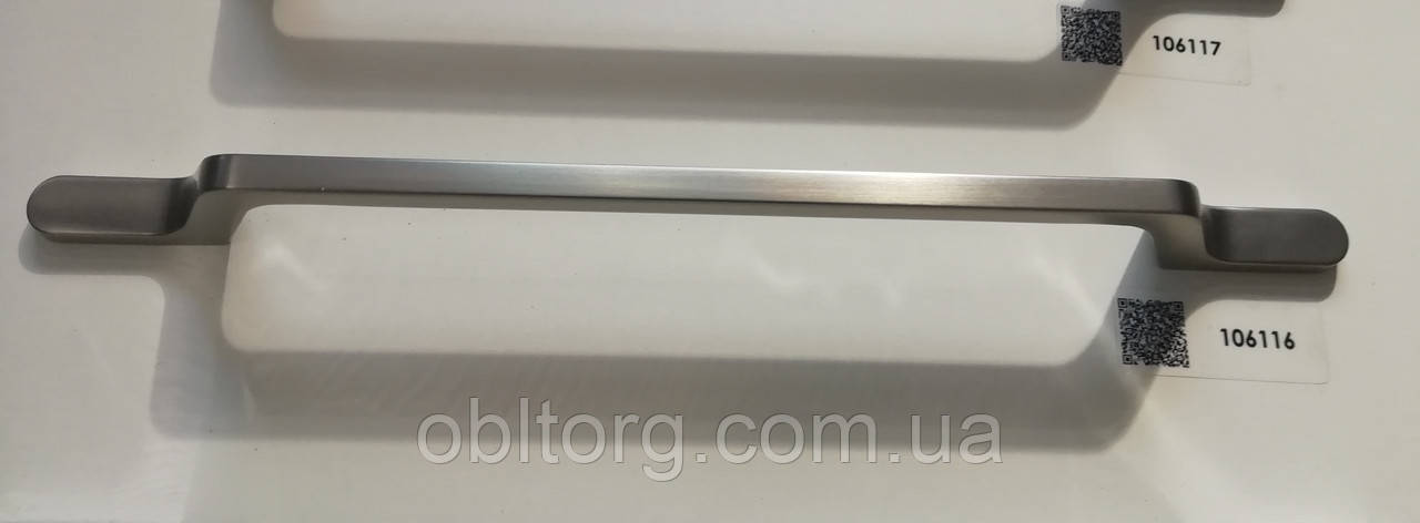 Ручка меблева скоба GIFF 4/100/192 сатин нікель, фото 1