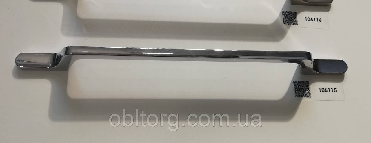 Ручка меблева скоба GIFF 4/100/192 хром, фото 1