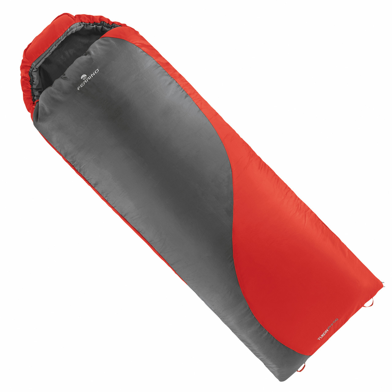 Спальний мішок Ferrino Yukon Pro SQ/+3°C Scarlet Red/Grey (Left)