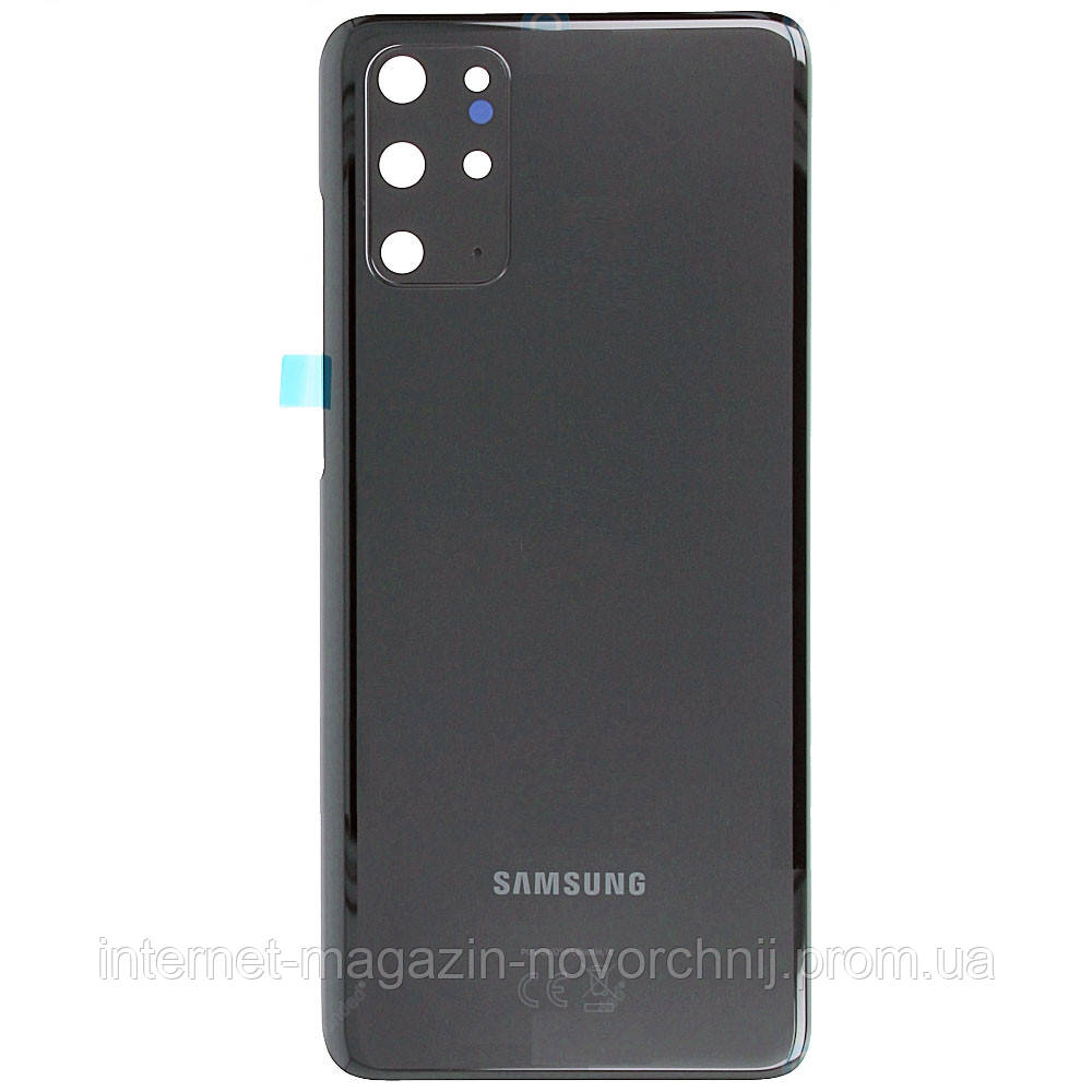 Кришка задня Samsung SM-G985 Galaxy S20 Plus,Сіра (Cosmic Grey), GH82-22196E, оригінал!