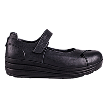 Жіночі туфлі ортопедичні чорні 17-001