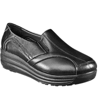 Жіночі ортопедичні туфлі чорні 17-012