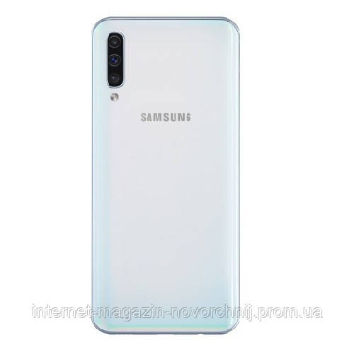 Кришка задня панель) Samsung A505 Galaxy A50 Біла White GH82-19398B оригінал!