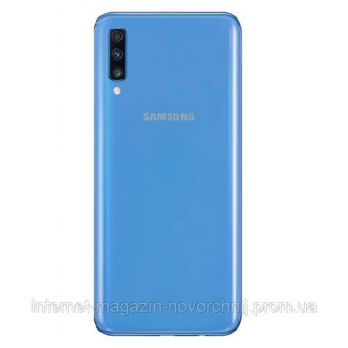 Кришка задня панель) Samsung A705 Galaxy A70 Блакитна Blue GH82-19664C оригінал!