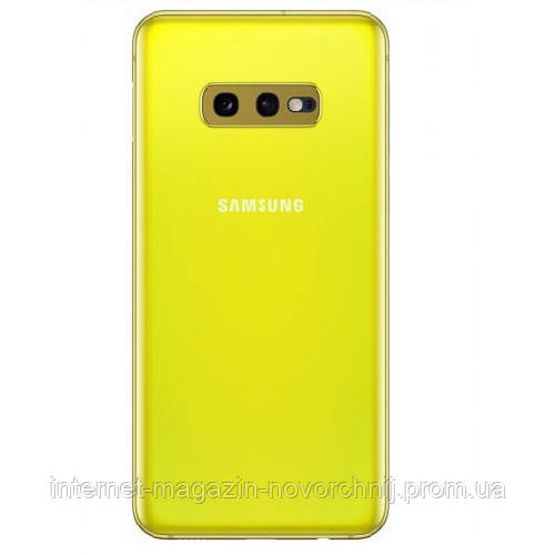 Кришка задня Samsung SM-G970 Galaxy S10e, Жовта Yellow, GH82-18639G, оригінал!