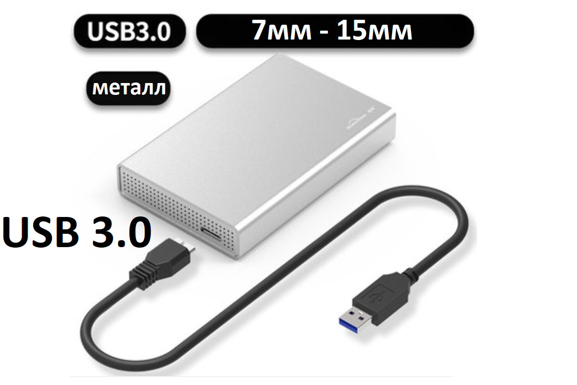 SATA для HDD 2.5" Зовнішня кишеня Blueendless BS-U23Q(15) USB 3.0 Original