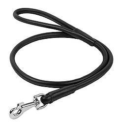 Повідок круглий для собак  КОЛЛАР ГЛАМУР,  13 мм, 122 см, чорний