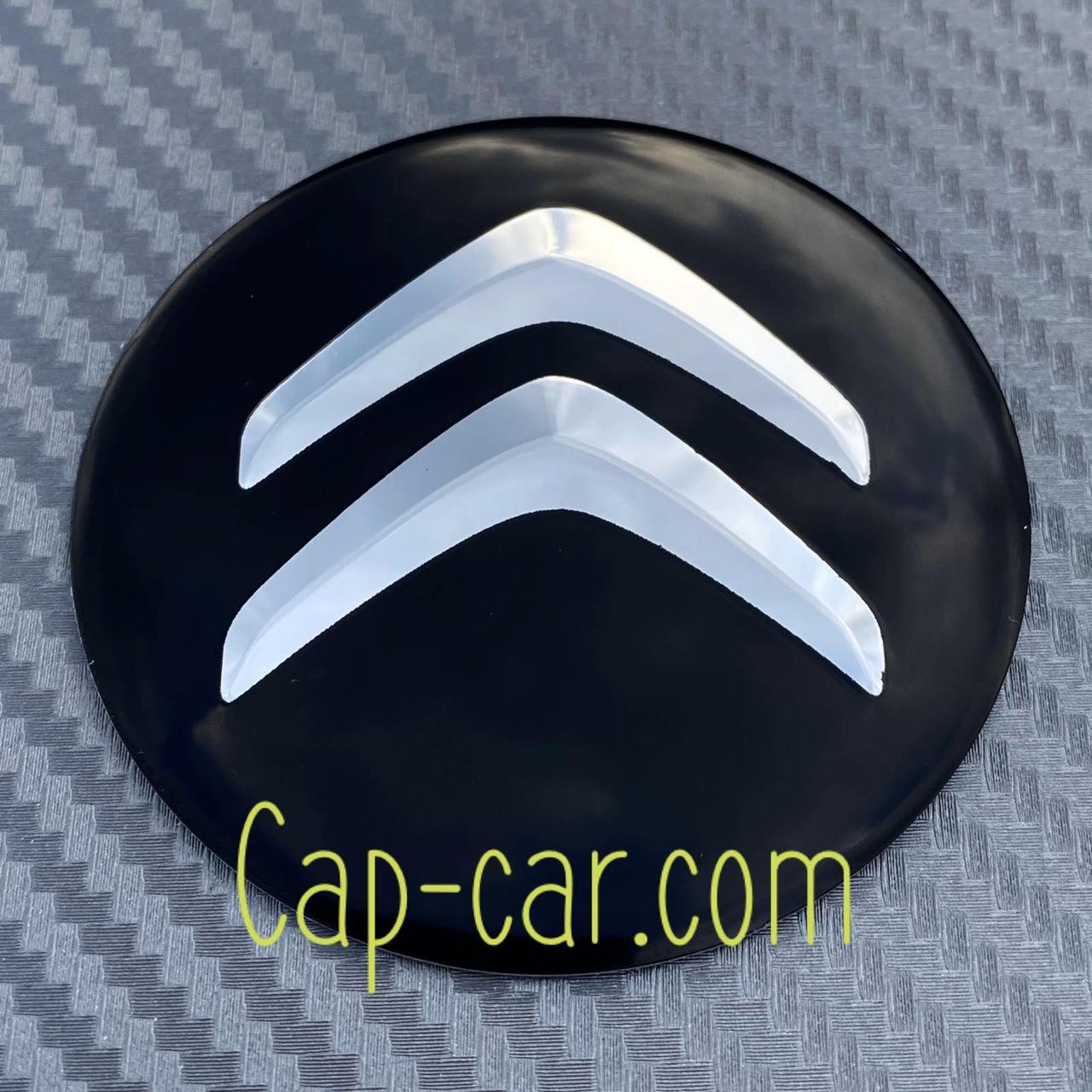 Наклейки для дисков с эмблемой Citroen. ( Ситроен ) Цена указана за комплект из 4-х штук