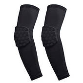 Налокітники баскетбольні 2 шт. Elbow Pads р-р S, M, L, XL, чорний (BC-5666)