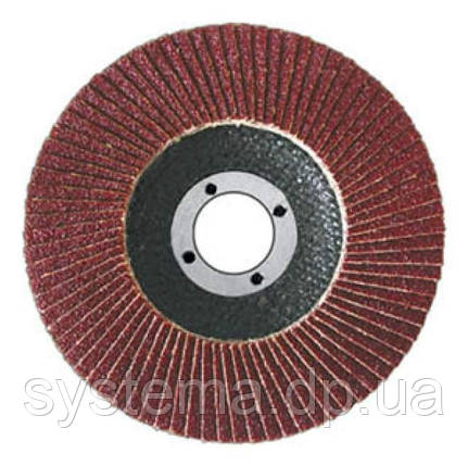 КЛТ T27 Profi 125х22,2 мм - круг шліфувальний пелюстковий торцевій прямий, фото 1