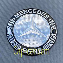 Наклейки для дисків з емблемою Mercedes Benz. ( Мерседес ) Ціна вказана за комплект з 4-х штук