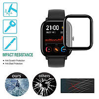 Захисна плівка для смарт годинника Amazfit GTS/GTS2 з рамкою (1 шт.), фото 5
